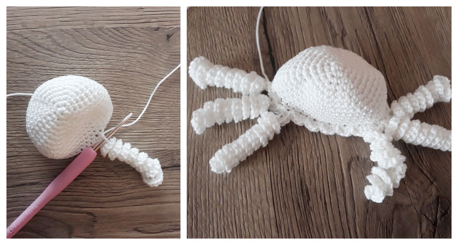 Blog-Inhaltsbild für 'Weihnachtslady Samira, kostenlose Häkelanleitung'